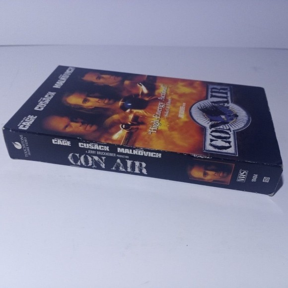 Con Air VHS 1995 John Malkovich Nicolas Cage - Picture 3 of 3